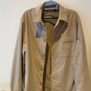 UNIQLO Men's Beige Overshirt Jacket